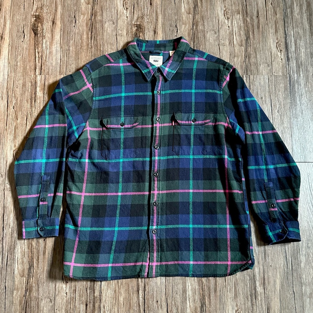 Levi’s Jackson Worker Flannel Overshirt